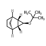 CAS 登录号：58560-49-9， (1R,2S,3R,4R,5S)-3-[(2-甲基-2-丙基)氧基]三环[3.2.1.0<sup>2,4</sup>]辛烷