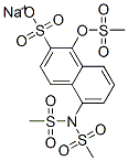 CAS#: 58596-06-8, 5-[N,N-Bis(Methylsulfonyl)Amino]-1-Methylsulfonyloxy-2-Naphthalenesulfonic Acid Sodium Salt