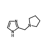 CAS 登录号：58610-69-8， 2-(1-吡咯烷基甲基)-1H-咪唑