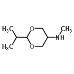 CAS 登录号：58619-92-4， 2-异丙基-N-甲基-1,3-二恶烷-5-胺