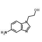 CAS 登录号：58687-45-9， 2-(5-氨基-1H-苯并咪唑-1-基)乙醇