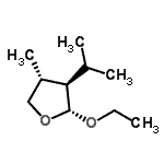 CAS 登录号：586953-26-6， (2R,3R,4R)-2-乙氧基-3-异丙基-4-甲基四氢呋喃