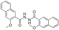 CAS 登录号：58698-34-3， 3-甲氧基-2-萘甲酸2-[(3-甲氧基-2-萘基)羰基]酰肼