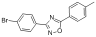 CAS 登录号：587006-12-0， 3-(4-溴苯基)-5-对甲苯基-1,2,4-恶二唑