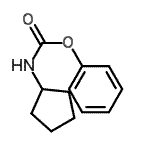CAS 登录号：58713-31-8， 苯基环戊基氨基甲酸酯