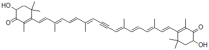 CAS 登录号：58720-65-3， 15,15'-二去氢虾青素