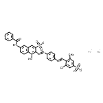 CAS#: 5873-23-4, Disodium 7-(Benzoylamino)-3-({4-[(2-Chloro-6-Methyl-4-Sulfonatophenyl)Diazenyl]Phenyl}Diazenyl)-4-Hydroxy-2-Naphthalenesulfonate