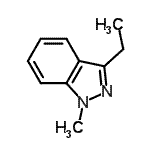 CAS 登录号：58734-65-9， 3-乙基-1-甲基-吲唑