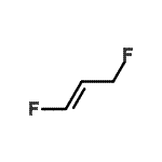 CAS 登录号：58777-28-9， (1E)-1,3-二氟-1-丙烯