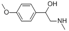 CAS#: 58777-87-0, 1-(4-Methoxy-Phenyl)-2-Methylamino-Ethanol