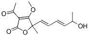 CAS#: 58785-76-5, 3-Acetyl-5-(5-Hydroxy-1,3-Hexadienyl)-4-Methoxy-5-Methylfuran-2(5H)-One