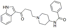 CAS#: 58786-30-4, 4-Benzamido-1-(4-(Indol-3-Yl)-4-Oxobutyl)Piperidine