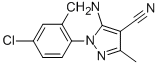 CAS#: 58791-83-6, 5-Amino-1-(2,4-Dichlorophenyl)-3-Methyl-1H-Pyrazole-4-Carbonitrile