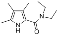 CAS#: 58803-92-2, N2,N2-Diethyl-3,4,5-Trimethyl-1H-Pyrrole-2-Carboxamide