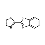 CAS 登录号：58861-65-7， 2-(4,5-二氢-1,3-噻唑-2-基)-1,3-苯并噻唑