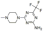 CAS 登录号:58892-42-5, 6-(三氟甲基)-4-(4-甲基哌嗪-1-基)-1,3,5-三嗪-2-胺