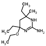CAS#: 58913-23-8, 4-Ethoxy-4,6-Diethyl-6-Methyl-1,4,5,6-Tetrahydro-2-Pyrimidinamine