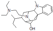 CAS 登录号：58918-26-6， (17R,20alpha)-4-[2-(二乙基氨基)乙基]-4,21-开环阿马灵-17-醇