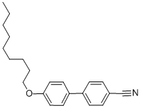 CAS 登录号：58932-13-1， 4'-(壬氧基)[1,1'-联苯]-4-甲腈