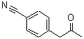 CAS 登录号：58949-75-0， 4-(2-氧代丙基)苯甲腈