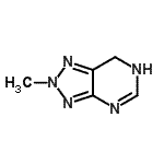 CAS 登录号：58950-32-6， 2-甲基-3,7-二氢-2H-[1,2,3]三唑并[4,5-d]嘧啶