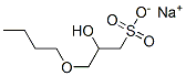CAS 登录号：58965-16-5， 3-丁氧基-2-羟基-1-丙烷磺酸钠盐
