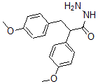 CAS 登录号:58973-46-9, 4-甲氧基-alpha-(4-甲氧基苯基)氢化肉桂酰肼