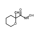 CAS 登录号：58996-70-6， N-羟基-2-甲基四氢-2H-吡喃-2-甲酰胺