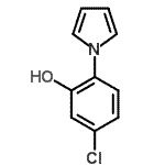 CAS 登录号：590394-78-8， 5-氯-2-(1H-吡咯-1-基)苯酚