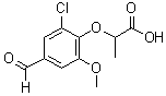 CAS#: 590395-58-7, 2-(2-Chloro-4-Formyl-6-Methoxyphenoxy)Propanoic Acid