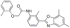 CAS#: 590395-90-7, N-[3-(5,7-Dimethyl-2-Benzoxazolyl)-2-Methylphenyl]-2-(2-Methylphenoxy)-Acetamide
