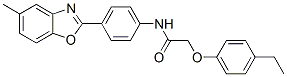 CAS#: 590396-09-1, 2-(4-Ethylphenoxy)-N-[4-(5-Methyl-2-Benzoxazolyl)Phenyl]-Acetamide