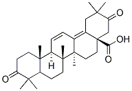 CAS 登录号:59076-79-8, (4aR,6aS,6aS,6bR,8aS,12aS)-2,2,6a,6b,9,9,12alpha-七甲基-3,10-二氧代-1,4,5,6,6a,7,8,8a,11,12-十氢苉-4alpha-羧酸