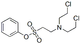 CAS 登录号：5908-54-3， 2-(二(2-氯乙基)氨基)乙烷磺酸苯酯