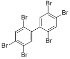 CAS 登录号：59080-40-9， 2,2',4,4',5,5'-六溴联苯