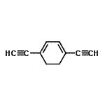 CAS 登录号：591252-01-6， 1,4-二乙炔基-1,3-环己二烯