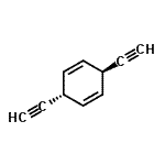 CAS 登录号：591252-04-9， 反式-3,6-二乙炔基-1,4-环己二烯
