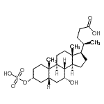 CAS#: 59132-32-0, (3alpha,5beta,7alpha)-7-Hydroxy-3-(Sulfooxy)Cholan-24-Oic Acid