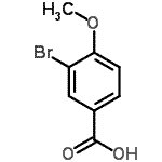 CAS 登录号：59174-12-8， 3-溴-4-甲氧基苯甲酸