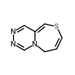 CAS 登录号：591749-66-5， 6H-[1,2,4]三嗪并[5,4-c][1,4]硫氮杂卓