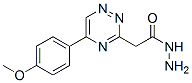 CAS 登录号：59188-11-3， 2-[5-(4-甲氧基苯基)-1,2,4-三嗪-3-基]乙酰肼