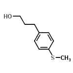 CAS 登录号：59209-70-0， 3-[4-(甲硫基)苯基]-1-丙醇