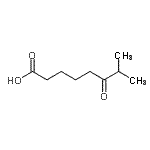 CAS 登录号：59210-01-4， 7-甲基-6-氧代辛酸