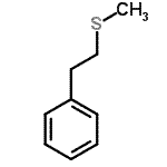 CAS 登录号：5925-63-3， [2-(甲硫基)乙基]苯