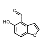 CAS 登录号：59254-30-7， 5-羟基-1-苯并呋喃-4-甲醛