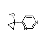 CAS 登录号：59275-52-4， 1-(4-嘧啶基)环丙醇
