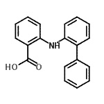 CAS 登录号：59304-39-1， 2-(2-联苯基氨基)苯甲酸