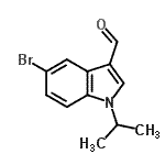 CAS 登录号：593235-95-1， 5-溴-1-异丙基-1H-吲哚-3-甲醛