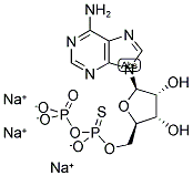 CAS 登录号：59331-71-4， 腺苷 [P'®]-硫代二磷酸 5',P'-酯