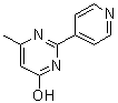 CAS 登录号：59341-68-3， 6-甲基-2-(4-吡啶基)-4-嘧啶醇